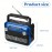 128BT Portable FM Radio, Full Bandwidth Sound, Large Knob Easy Operation, FM/AM/SW1-6/USB/TF/BT Playback, Battery Powered - Multi-Band Home Handheld Flashlight Radio for Indoor and Outdoor Use