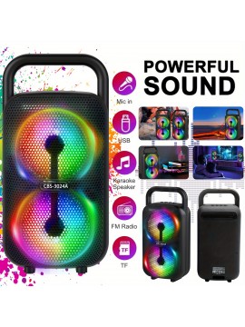 4500W Portable Wireless Speaker with Dual 3.5