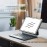 Only Tablet Case With Keyboard For Ipad, Magic Keyboard With Real-time Power Display, Multi-Touch Trackpad, Backlit Wireless Keyboard-US English-gray, White