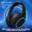 D-815Head-mounted wireless gaming headphones with large earmuffs, over-ear headphones, large battery, long battery life, heavy bass, HiFi heavy bass headphones with radio function, game music ears