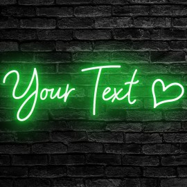 1pc Adjustable LED Neon Light - USB Powered Custom Text Acrylic Wall Decor, Heart Design, Button Control, Perfect for Weddings, Home, Parties, Anniversaries, Christmas, Thanksgiving, Valentine'S Day Celebrations, Neon Light Sign Personalised, Neon Sign Personalised, Bedroom Light/lamp, Table Lamp, Night Light, Room Decor, Lamp