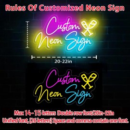 Customizable Neon Sign for Wine Glass, Personalized LED Light Wall Decor, USB Powered, Ideal for Birthday, Christmas, Valentine'S Day, Shop, Home, Wedding Decoration, No Battery Required