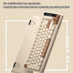 1pc Ergonomic Backlit USB Gaming Keyboard for PC