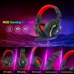 5-in-1 RGB Gaming PC Setup Bundle: RGB Backlit Keyboard, Mouse, Headphones, Speakers & Mouse Pad with, RGB Sync Compatible (No External Switches) - Complete Computer Kit for PC Gamers